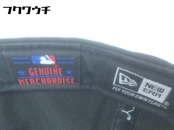 ◇ NEW ERA ニューエラ 59FIFTY GENUINE　MERCHANDISE ベースボール キャップ 帽子 ブラック サイズ57.5cm 7 1/4 メンズ_画像6