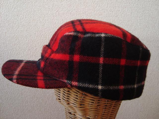 ☆ラルフローレン☆ＭＡＤＥ　ＩＮ　ＵＳＡ☆１００％　ＷＯＯＬ☆耳あて付きＣＡＰ☆デッドストックＭサイズ♪紙タグなし_画像2