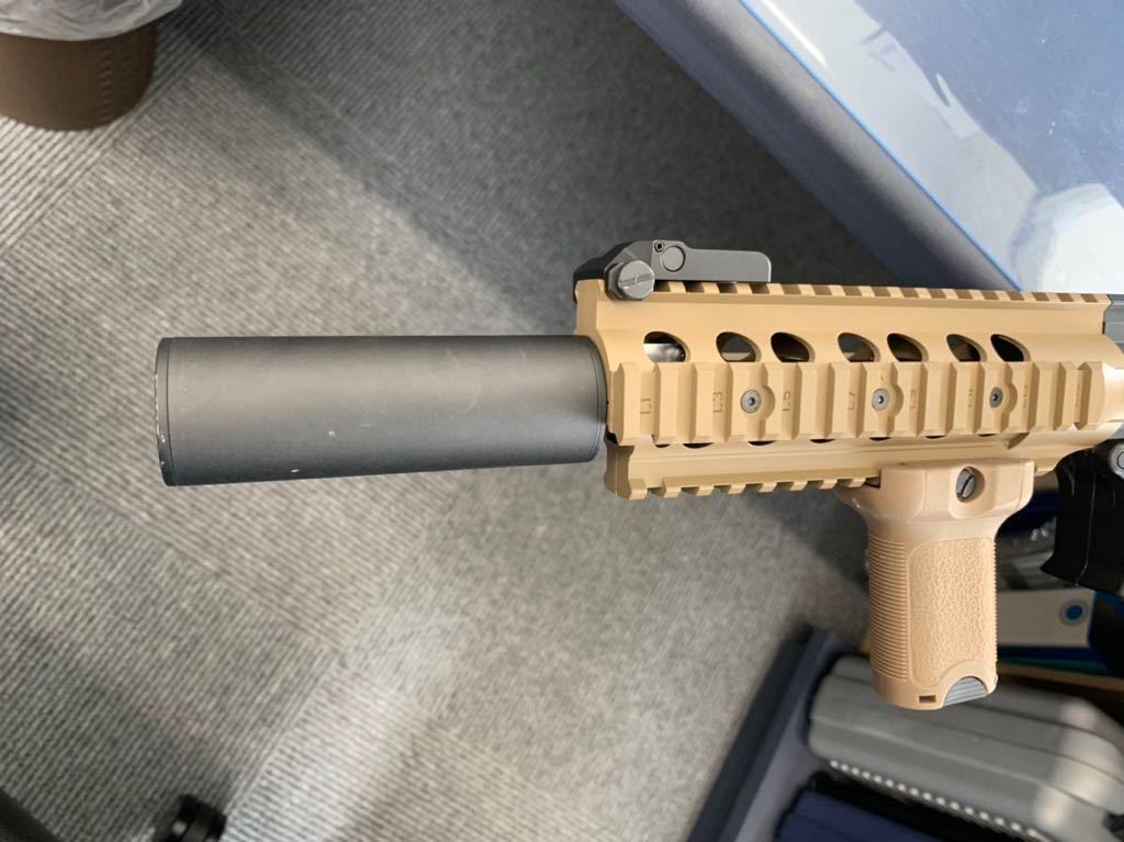 東京マルイM4ライトプロ用 アルミ製 14mm逆ネジアウターバレル 東京マルイM4ライトプロ用 アルミ製 14mm逆ネジアウターバレル