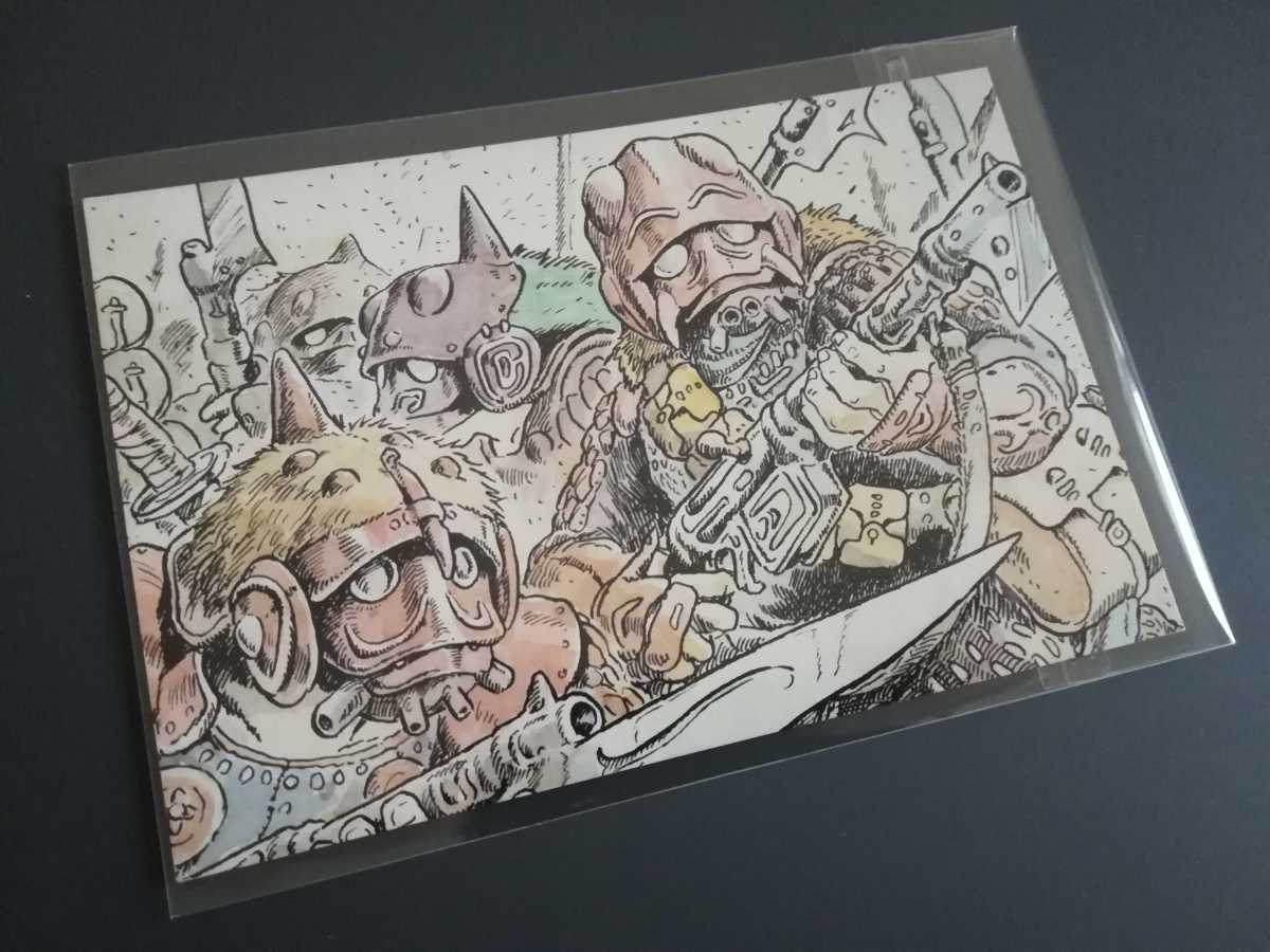 ウルスラの絵 アニメージュ+ナウシカ絵はがき コレクション ウルスラの絵 アニメージュ+ナウシカ絵はがき コレクション