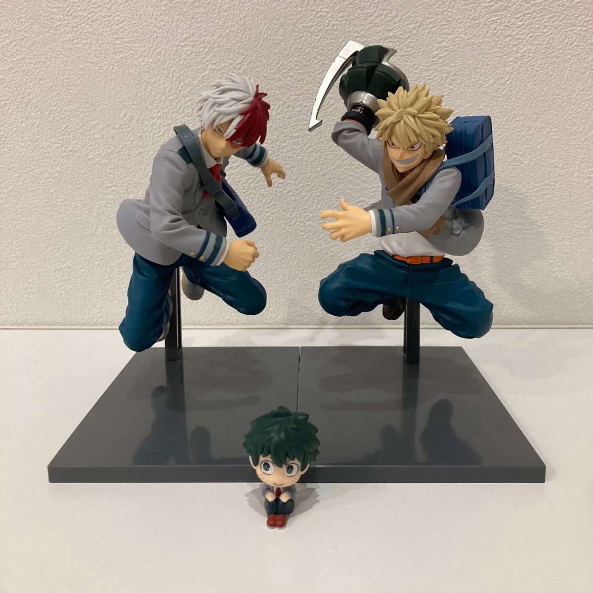 匿名配送【ヒロアカ フィギュア緑谷出久 爆豪勝己 3体セット】 僕のヒーローアカデミア フィギュア 3体セット 緑谷出久 爆豪