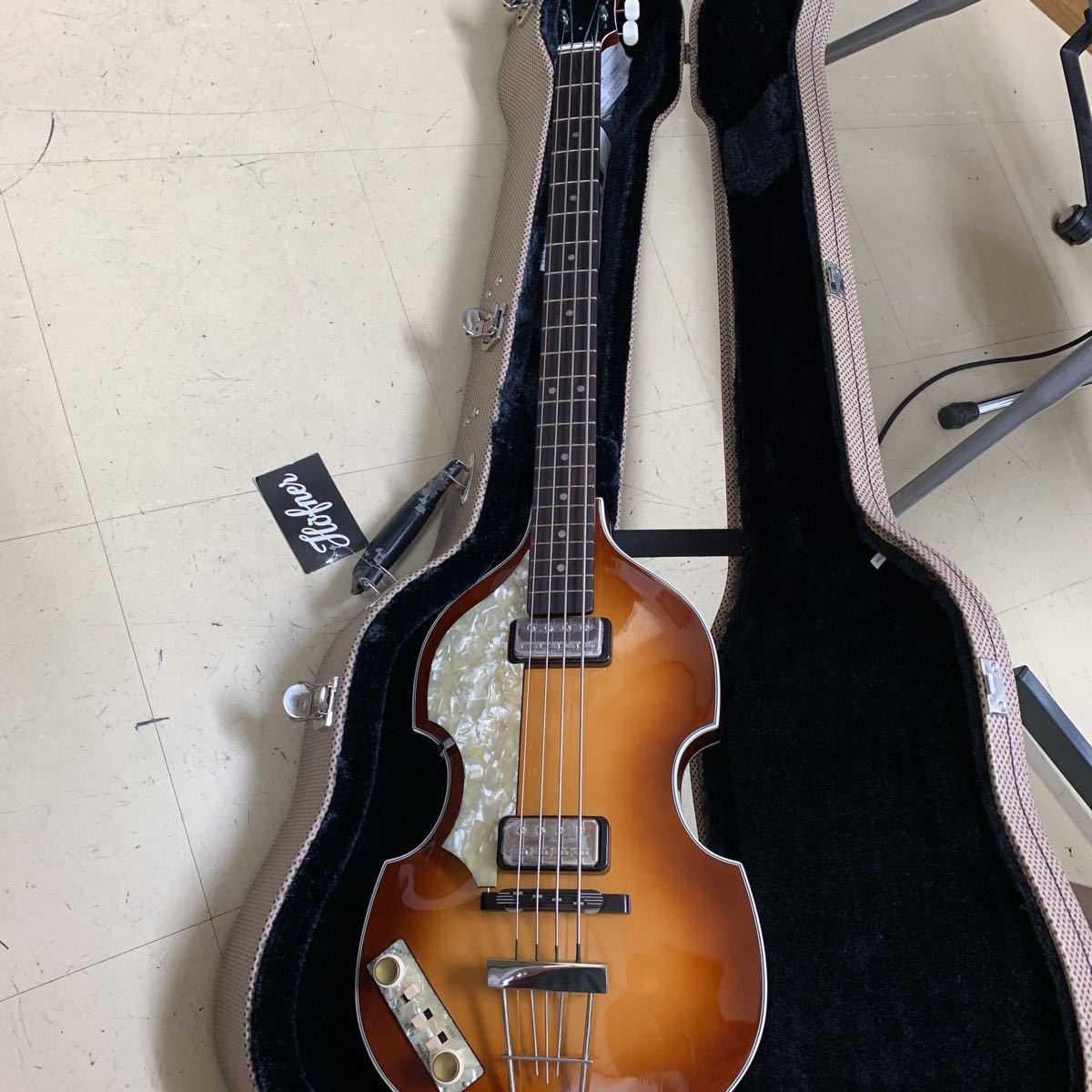 HOFNER ヘフナーベース バイオリンベース　vintage62 LH 左用_画像1