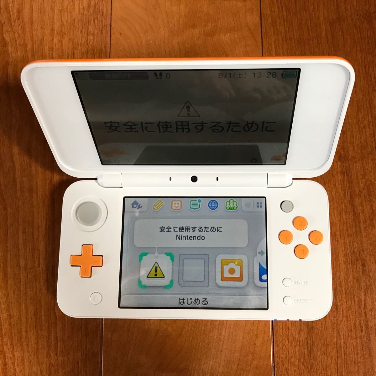任天堂 ニンテンドー2DSLL Nintendo ホワイト オレンジ Yahoo!フリマ