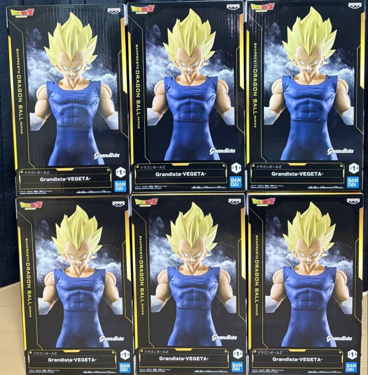 ドラゴンボール Grandista ベジータ フィギュア 6個セット ドラゴンボールZ Grandista ベジータ フィギュア まとめ売り 6個