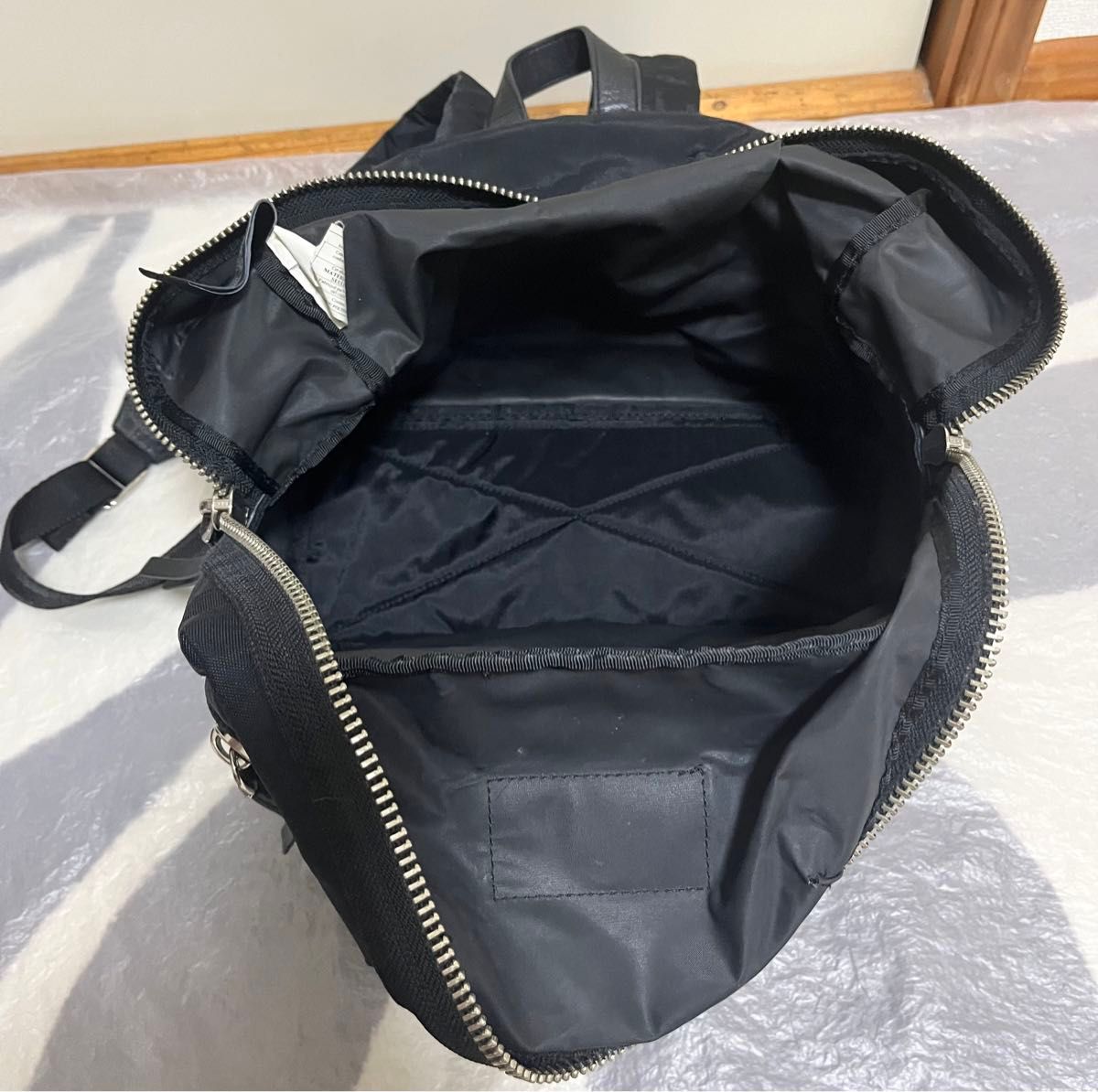 美品✨MARC JACOBS マークジェイコブス リュック バイカー 黒 A4可 MARC JACOBS マークジェイコブス リュック A4可 バックパック