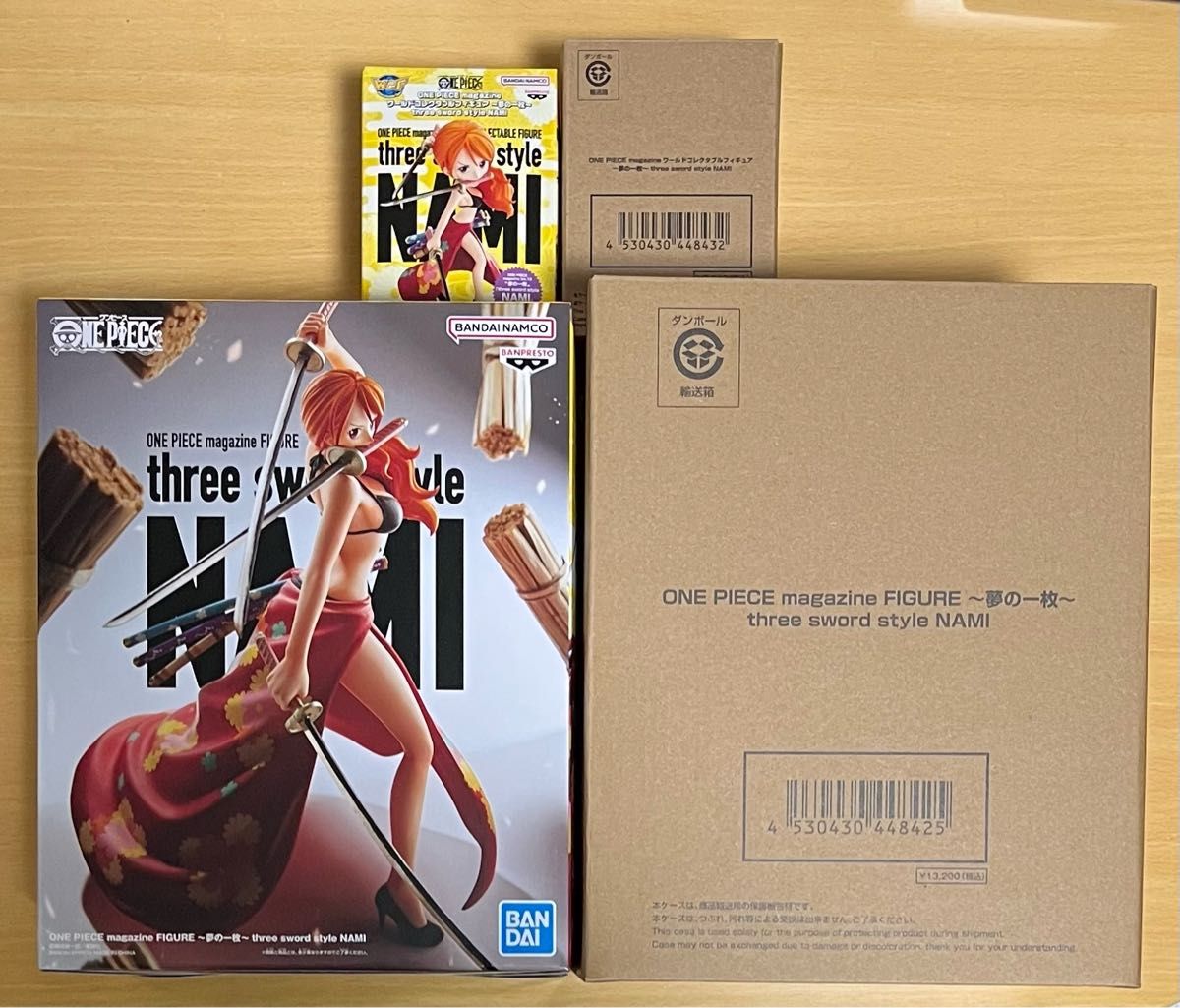 ワンピース★コレクタブル★夢の1枚〜three sword style NAMI ONE PIECE magazine 夢の一枚 ワンピース ナミ 三刀流