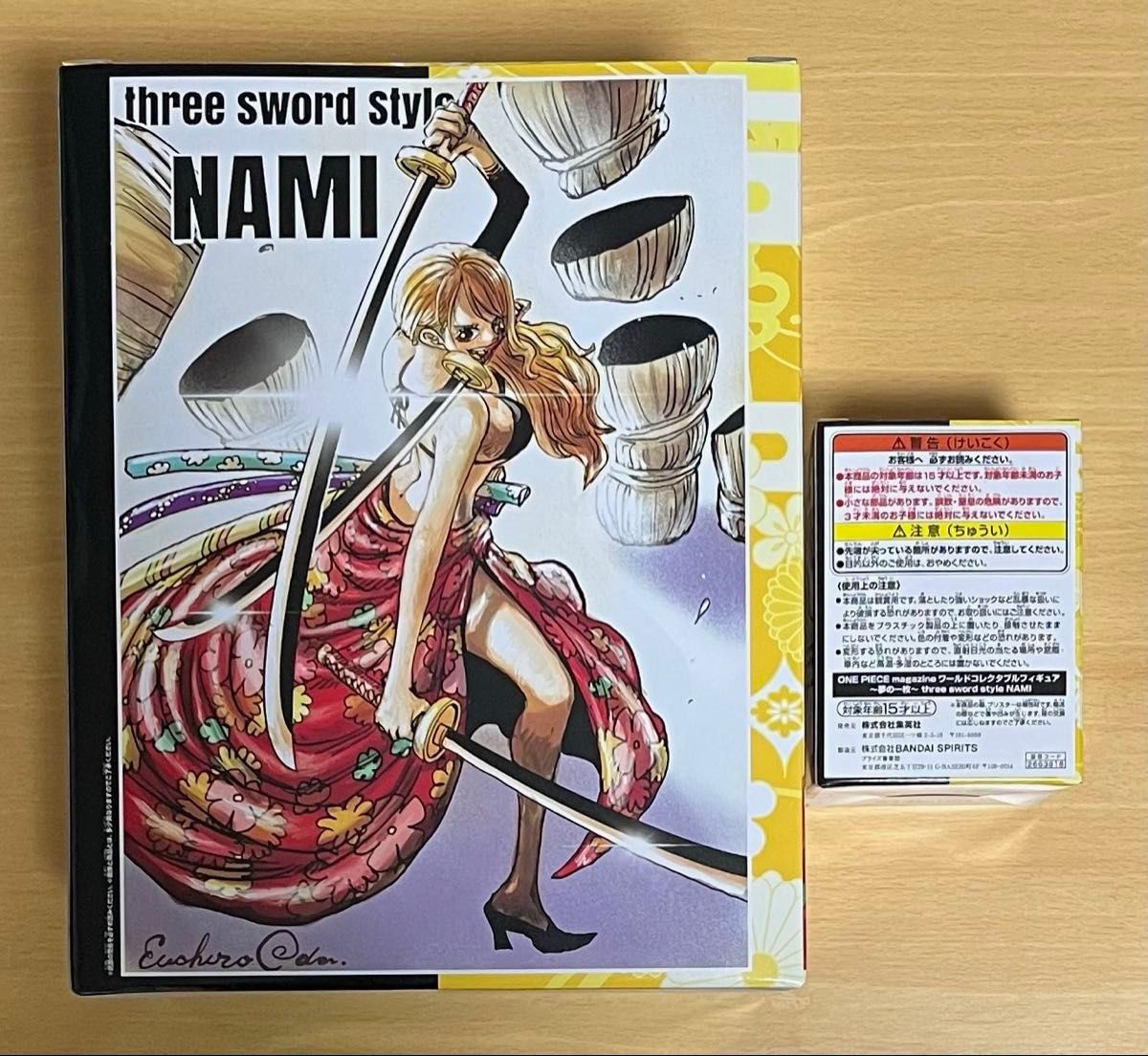 ONE PIECE magazine ワーコレ 夢の一枚 ナミ フィギュア ONE PIECE magazine 夢の一枚 ワンピース ナミ 三刀流