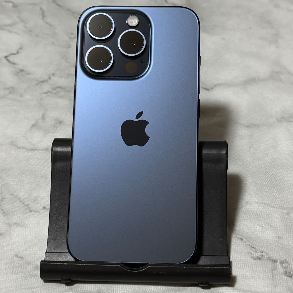 【バッテリー96%】iPhone15pro 128GB ブルーSIMロックなし iPhone 15 Pro 128GB ブルーチタニウム SIMフリー バッテリー100