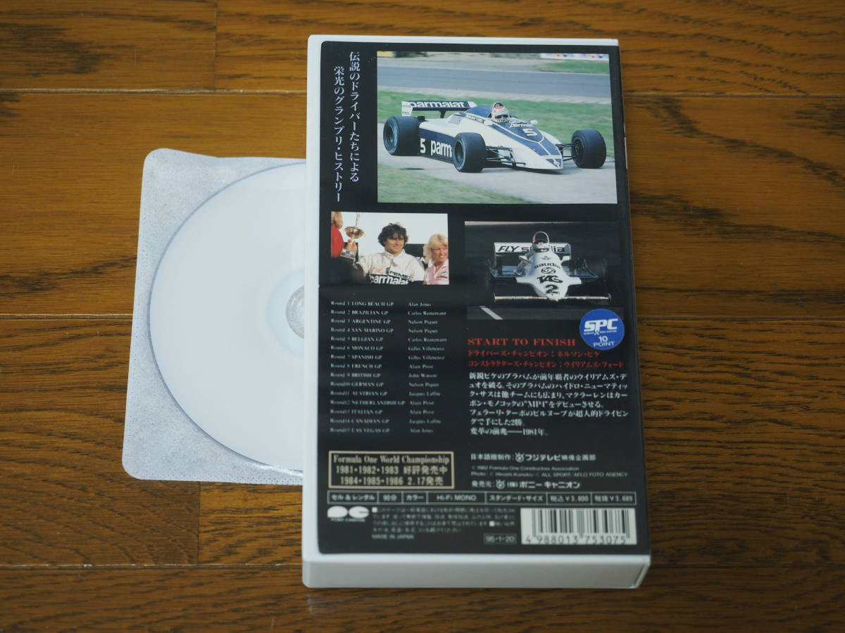 VHS♪F-1 グランプリ♪1981総集編_画像2