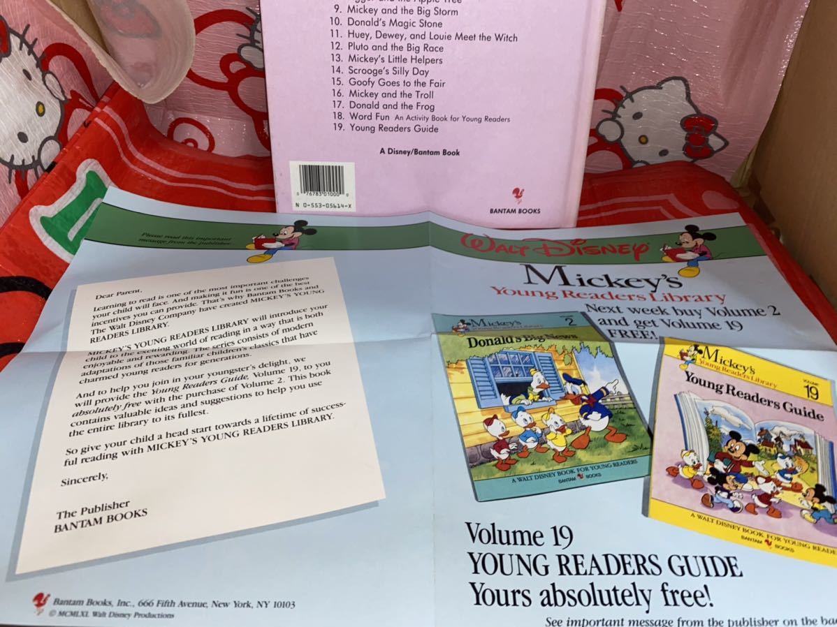 ☆Mickey's Birthday Surprise Mickey's Young Readers Library Vol. 1 BANTAM BOOKS 洋書 絵本 ミッキーマウス ディズニー_画像4
