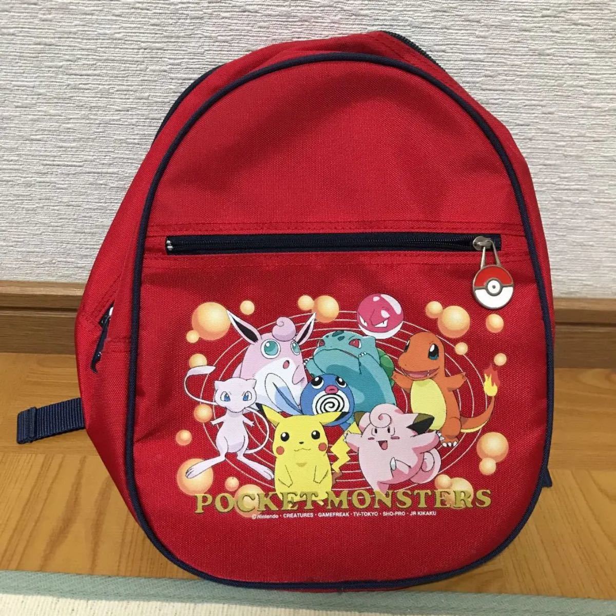 Paypayフリマ キッズ ポケモン リュック 赤 中古品 Paypayフリマ キッズ ポケモン リュック 赤 中古品
