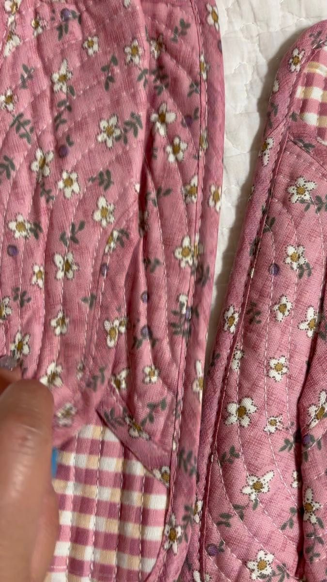 新品　二足　韓国イブル屋購入　 キルトスリッパ　キルティングスリッパ　 ルームシューズ　ルームサンダル　多汗症対策　足汗対策　ヌビ