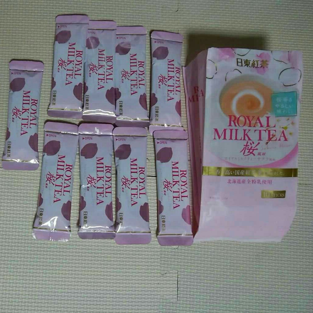 日東紅茶 ロイヤルミルクティー 桜風味 9本セット