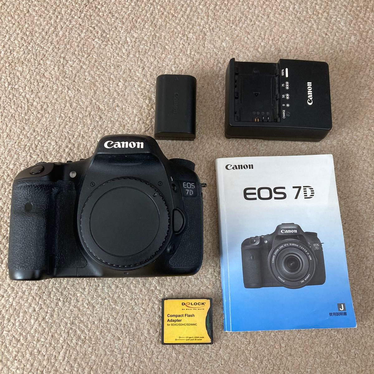 Canon EOS 7D デジタル一眼レフカメラ 本体と付属品 Canon EOS 7D デジタル一眼レフカメラ|Yahoo!フリマ(旧PayPay