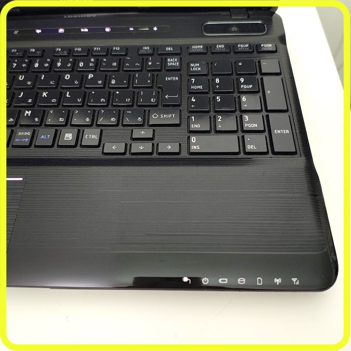 【美品】SSD512GB メモリ8GB 東芝ノートパソコン ブルーレイ カメラ付 Core i7 新品SSD512GB windows11 ノートパソコン 483 東芝