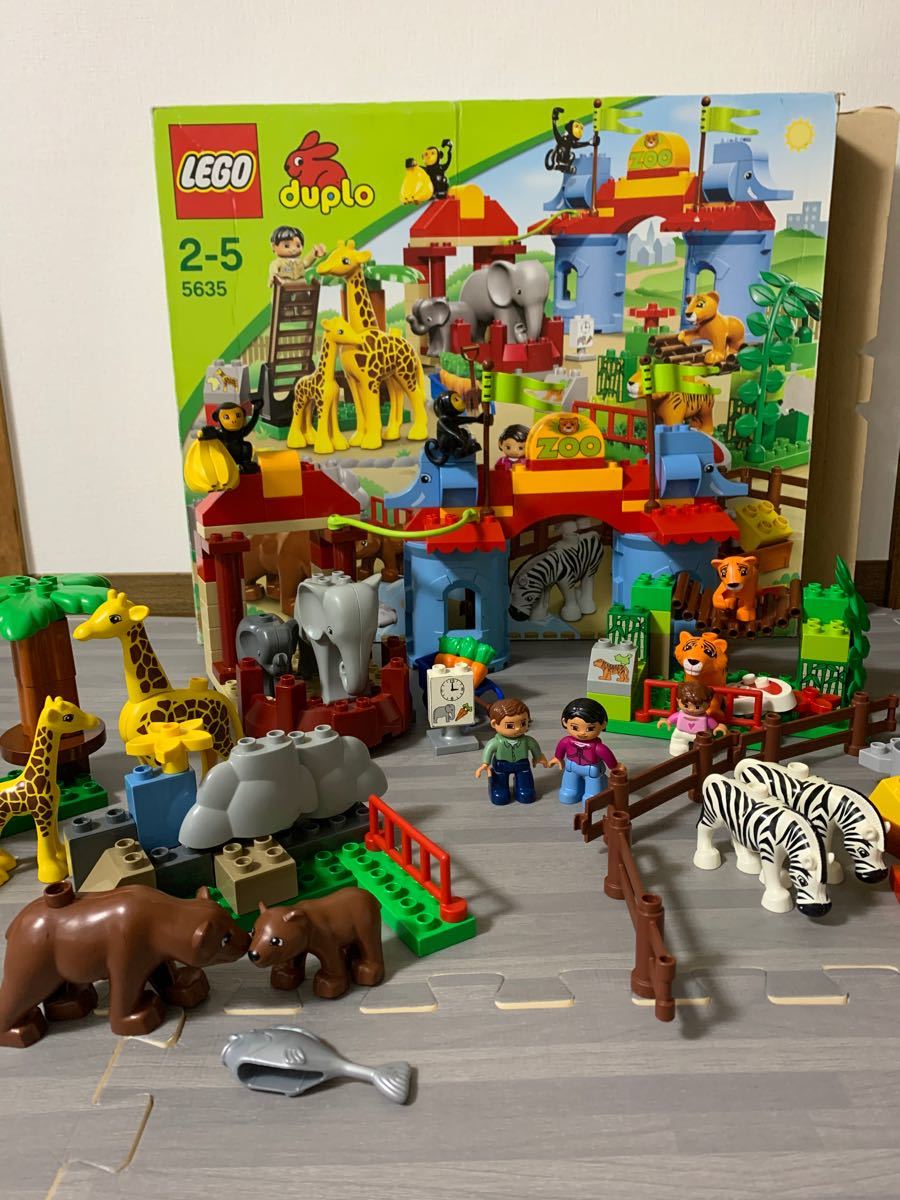 Paypayフリマ レゴデュプロ レゴ デュプロ みんなのどうぶつえん 5635 動物園 Lego