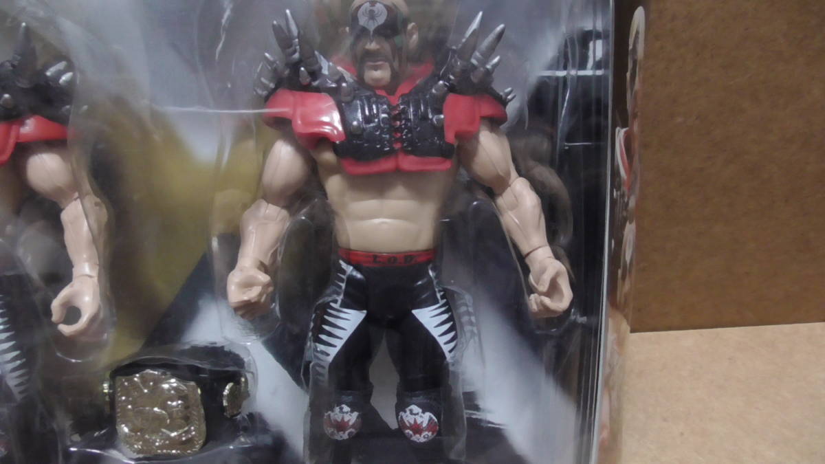 JAKKS WWE CLASSIC SUPER STARS regulation on obdu-m load * Warrior z Hawk & animal limitation figure unopened 