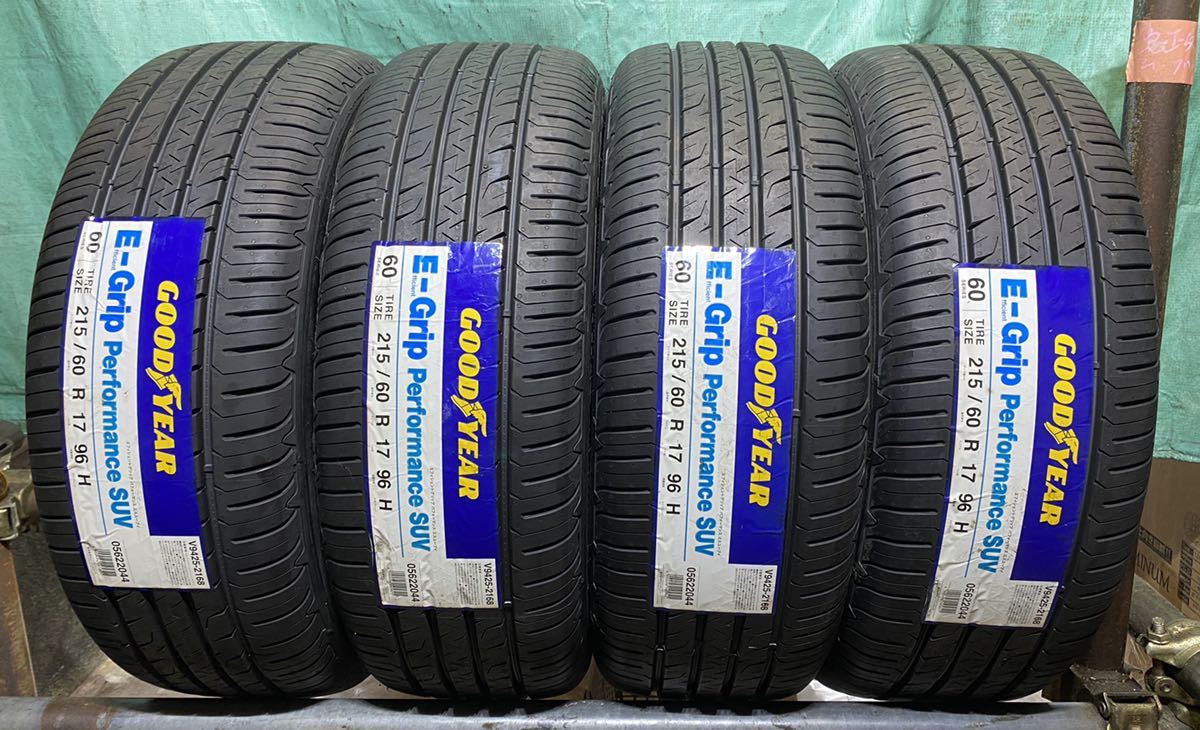 新品　送料無料　215/60R17 96H（GOOD YEAR）E-Grlp performance SUV 4本_画像1