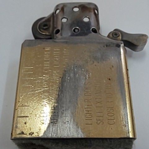 オリジナル 1948年~49年前期ブラス製3バレルフルスタンプヴィンテージ