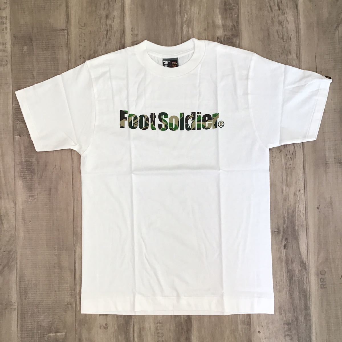 ★20着限定★ 当選品 Foot Soldier Tシャツ Mサイズ 2001年 非売品 a bathing ape BAPE ABC camo エイプ ベイプ フットソルジャー NIGO_画像1