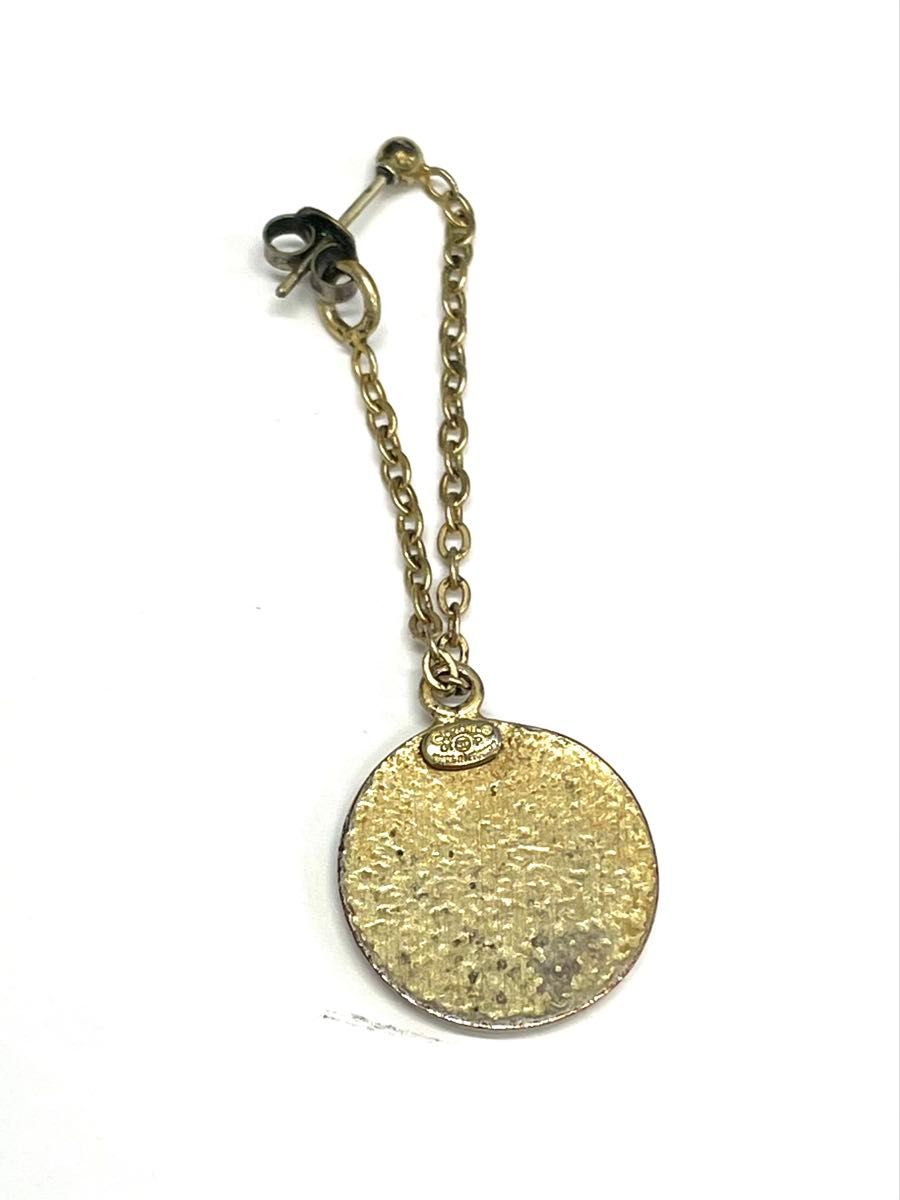 確実正規品 CHANEL チェーンピアス 片方のみ 片耳 正規品CHANELココマークチェーンピアス片方|Yahoo!フリマ(旧