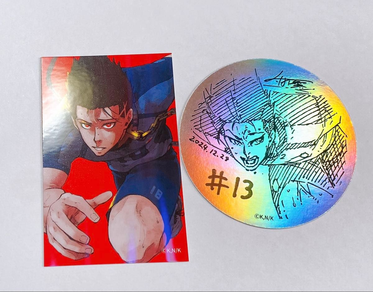 ブルーロック ホログラムステッカー TVアニメ『ブルーロック』 ホログラムステッカーシート – MENEGI