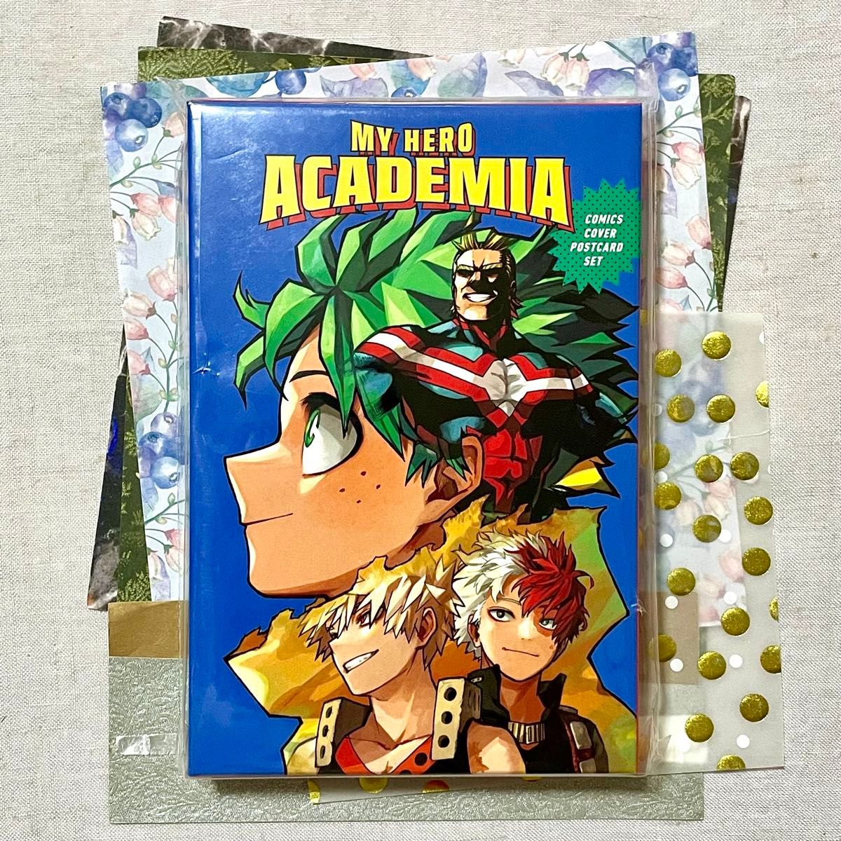 僕のヒーローアカデミア 原画展 限定グッズ 三方背ケース入りポストカード 僕のヒーローアカデミア 原画展 三方背ケース入り ポストカード