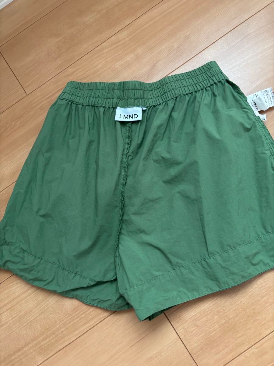 未使用ロンハーマン Mパイルショートパンツグリーン ロンハーマン RonHerman LMND ショートパンツ レア 大人気
