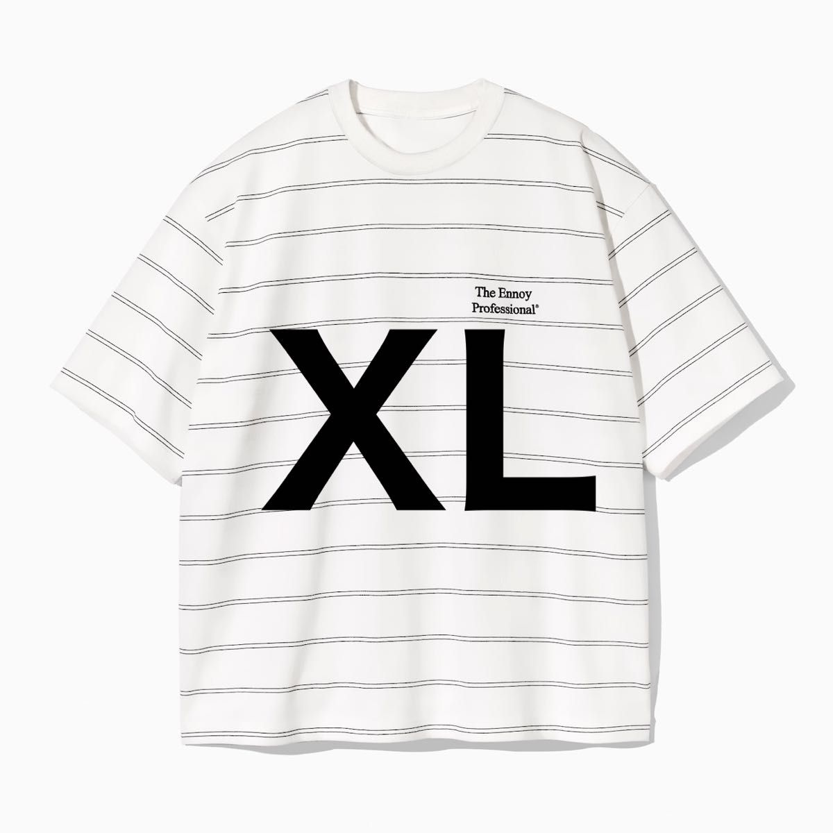 Ennoy(エンノイ) T-Shirts(WHITE/BLACK) サイズM エンノイ ennoy PANEL BORDER S/S T-SHIRT white XL Tシャツ TEE