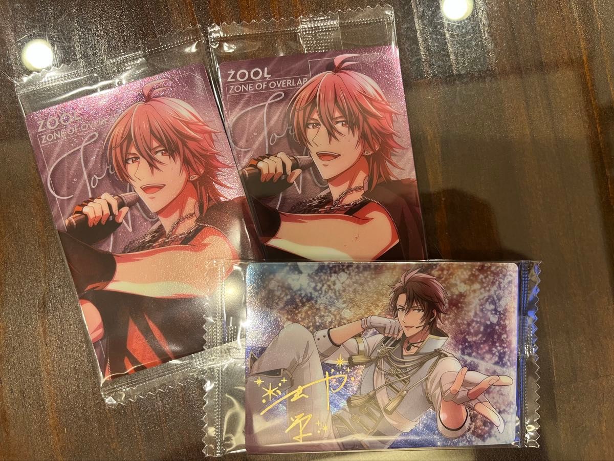 アイドリッシュセブン 虎於 ファルム アイドリッシュセブン ウエハース25 カード 御堂虎於 箔押し1枚
