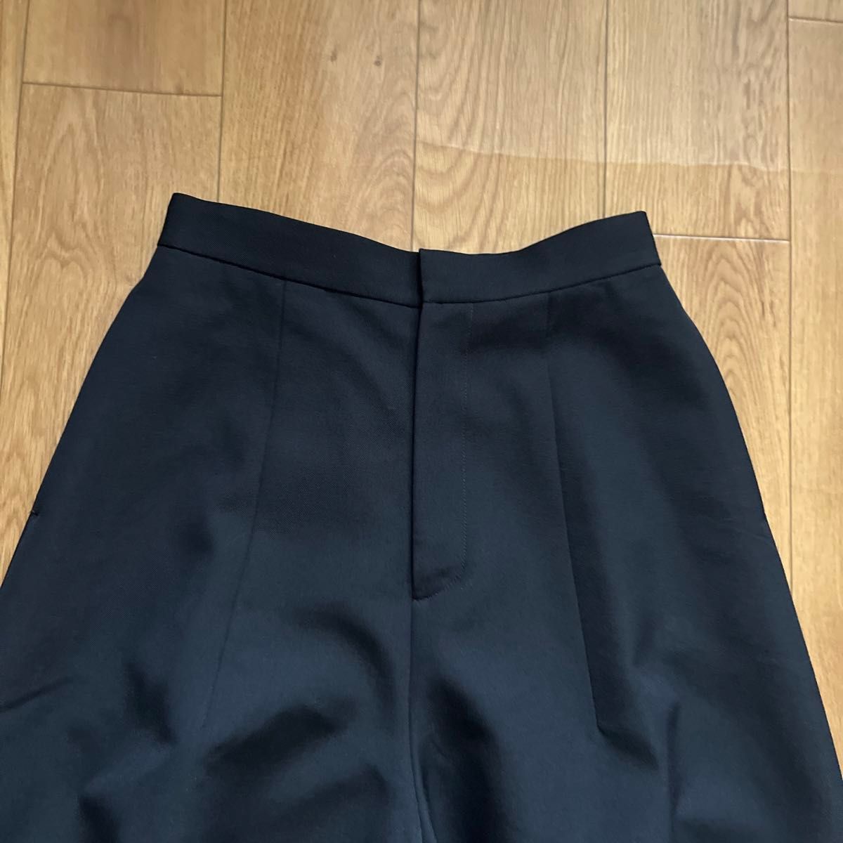 新品未使用 エンフォルド バルーンパンツ 未使用に近い ENFOLD エンフォルド ワイドデザイン エッグ