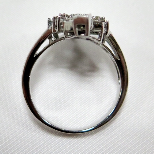 K18WG★リング ダイヤモンド0.46ct◇14号【中古】/10020225_画像5