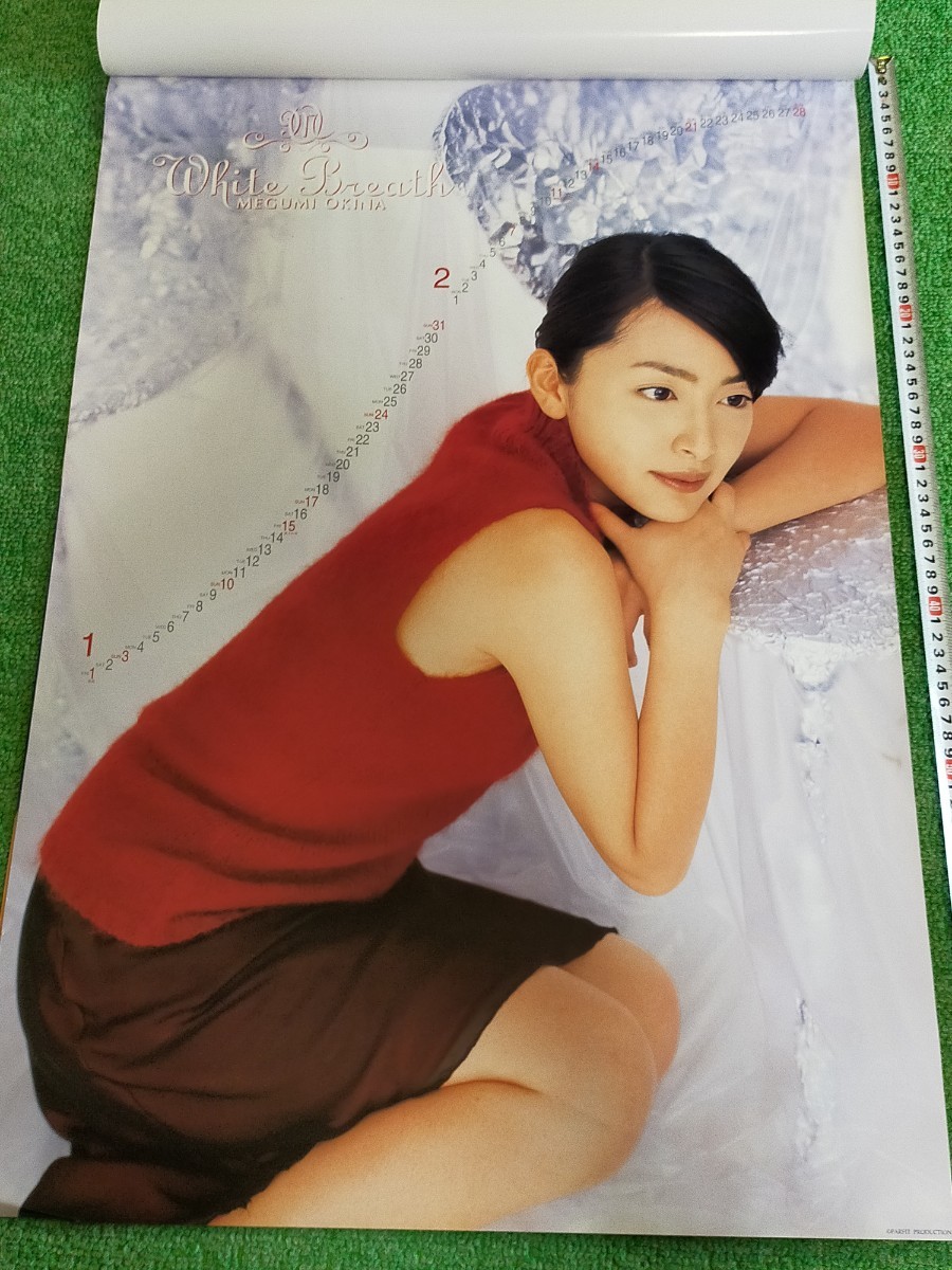 奥菜恵さん 1999年 大判カレンダー