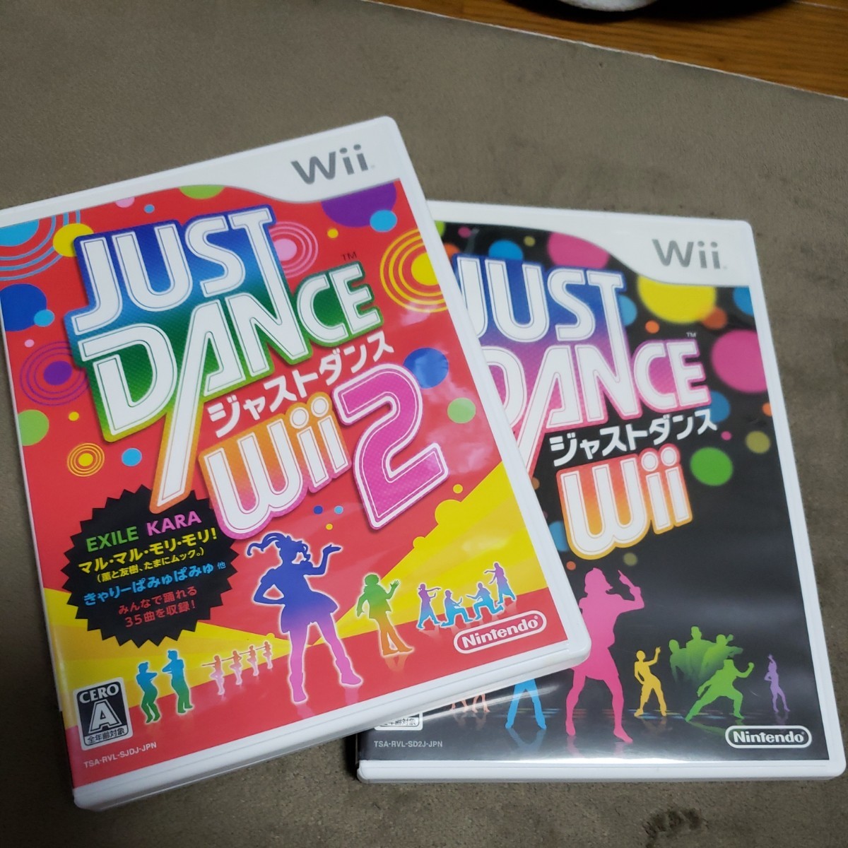 【Wii】 JUST DANCE Wii2 Wii1 ２本セット