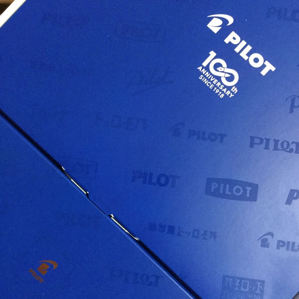 貴重/新品 Pilot Fountain 100th パイロット 万年筆 キャップレス 18K 100周年 限定 株主優待の画像4