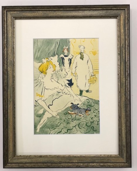 【特価】　≪　　 トゥールーズ　ロートレック　　≫　　リトグラフ【石版画】　　L' ARTISAN MODERNE 　　1966年　　TOULOUSE-LAUTREC