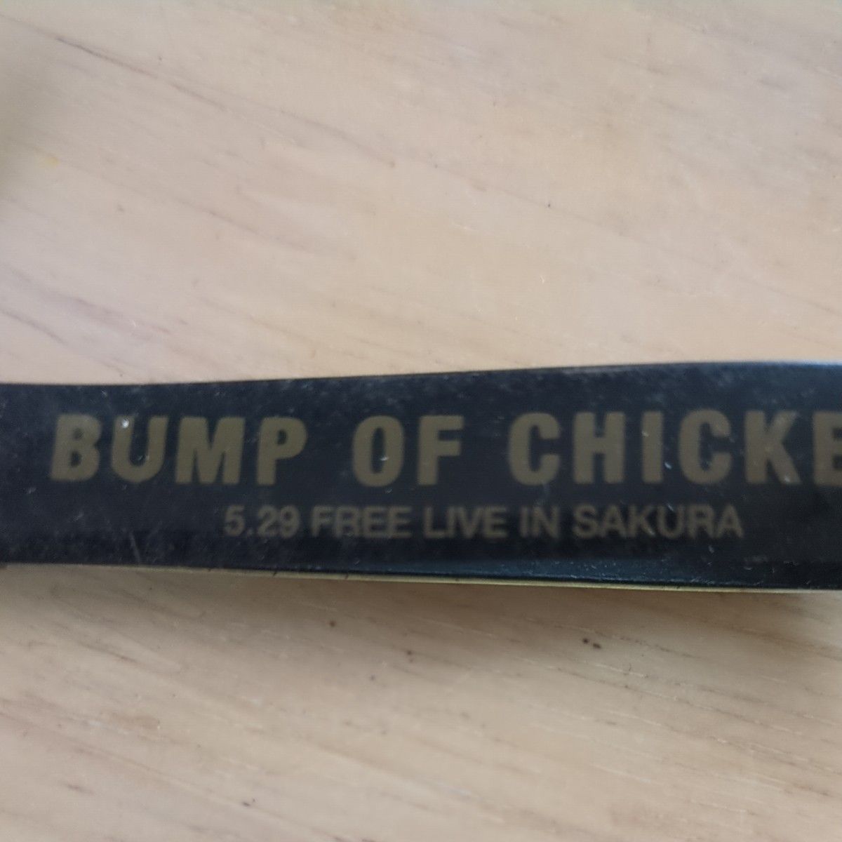 BUMP OF CHICKEN☆佐倉フリーライブストラップ紺☆バンプオブチキン レアBUMP OF CHICKEN ストラップ 2点セット 佐倉限定ライブ 限定