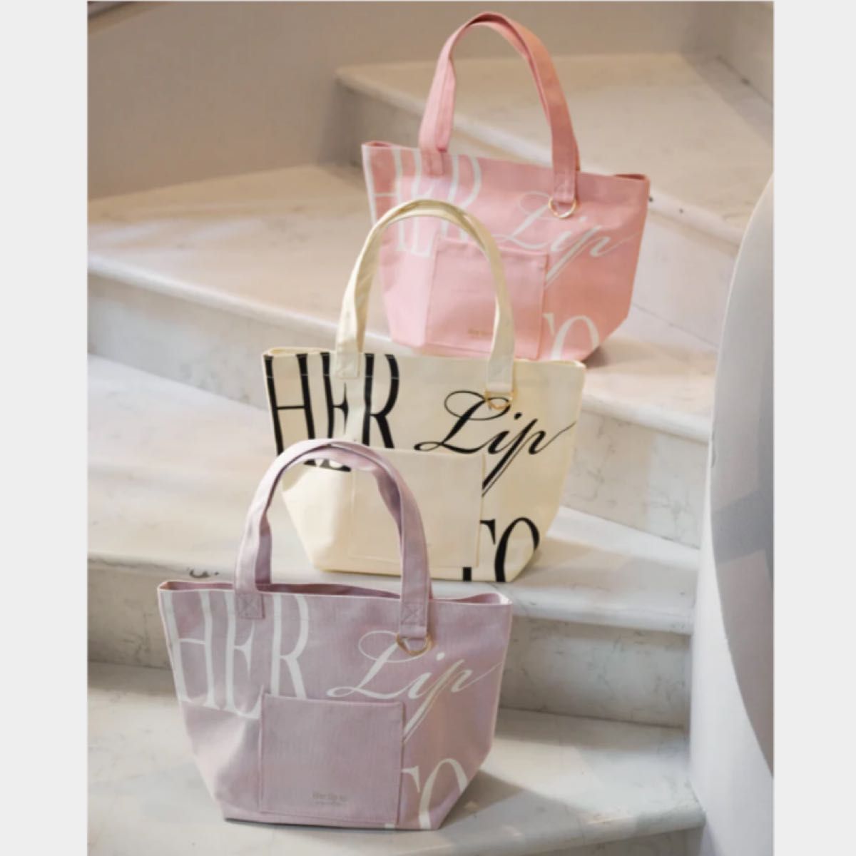 herlipto HLT Daily Logo Tote 名古屋限定 ② Her lip to HLT DAILY LOGO TOTE 名古屋限定|Yahoo!フリマ(旧