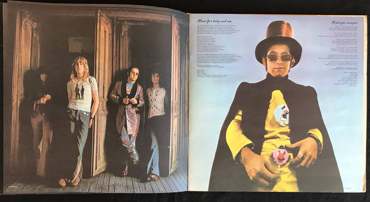 Elton John / エルトン・ジョン / Don’t Shoot Me I’m Only The Piano Player / MCA Records MCA -2100 / 1973 / [USA盤] 中古_画像7