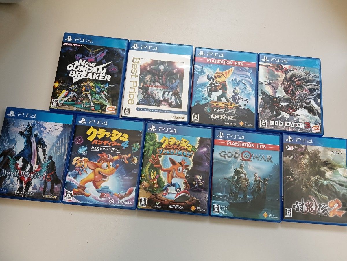 プレステ4 ゲームソフトまとめ バラ売り不可 PS4 ソフト 9本セット まとめ売り バラ売り不可 値下げ可|Yahoo