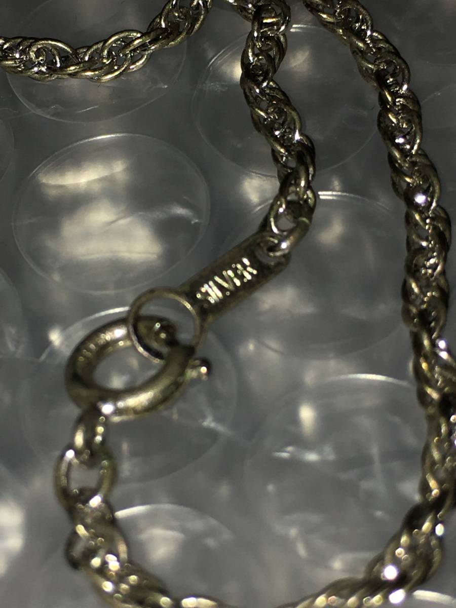 OPAL　オパールベゼル＆シルバーチェーン製　ペンダント　手巻き　USED品_画像5