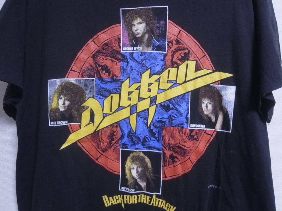 V8/3440☆レア☆バンドT☆アメリカ製☆美品☆ヴィンテージ 80s