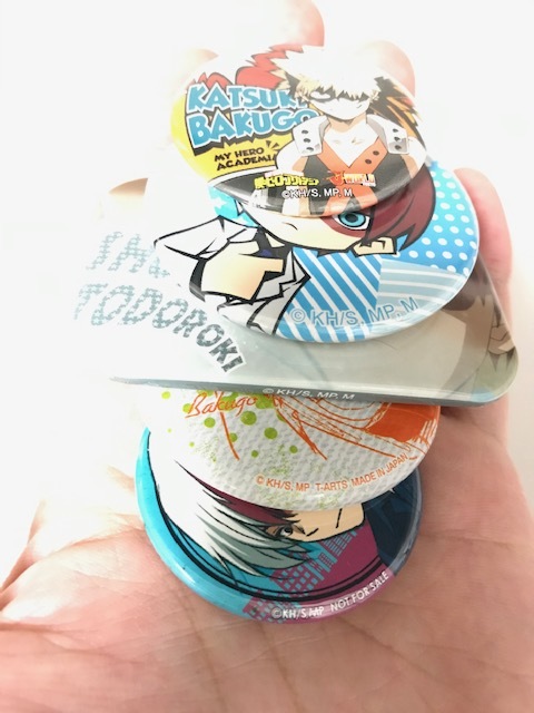 僕のヒーローアカデミア ヒロアカ 轟焦凍 缶バッジ パーティー 30個セット 当時物 集英社 僕のヒーローアカデミア 爆豪勝己 轟焦凍 缶