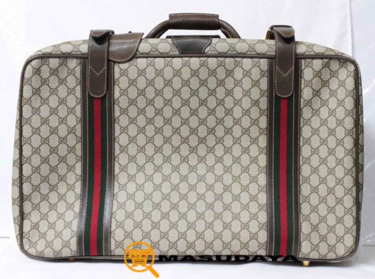 ◆◇【美品】GUCCI グッチ GG柄 PVC ヴィンテージ トランクケース◇◆