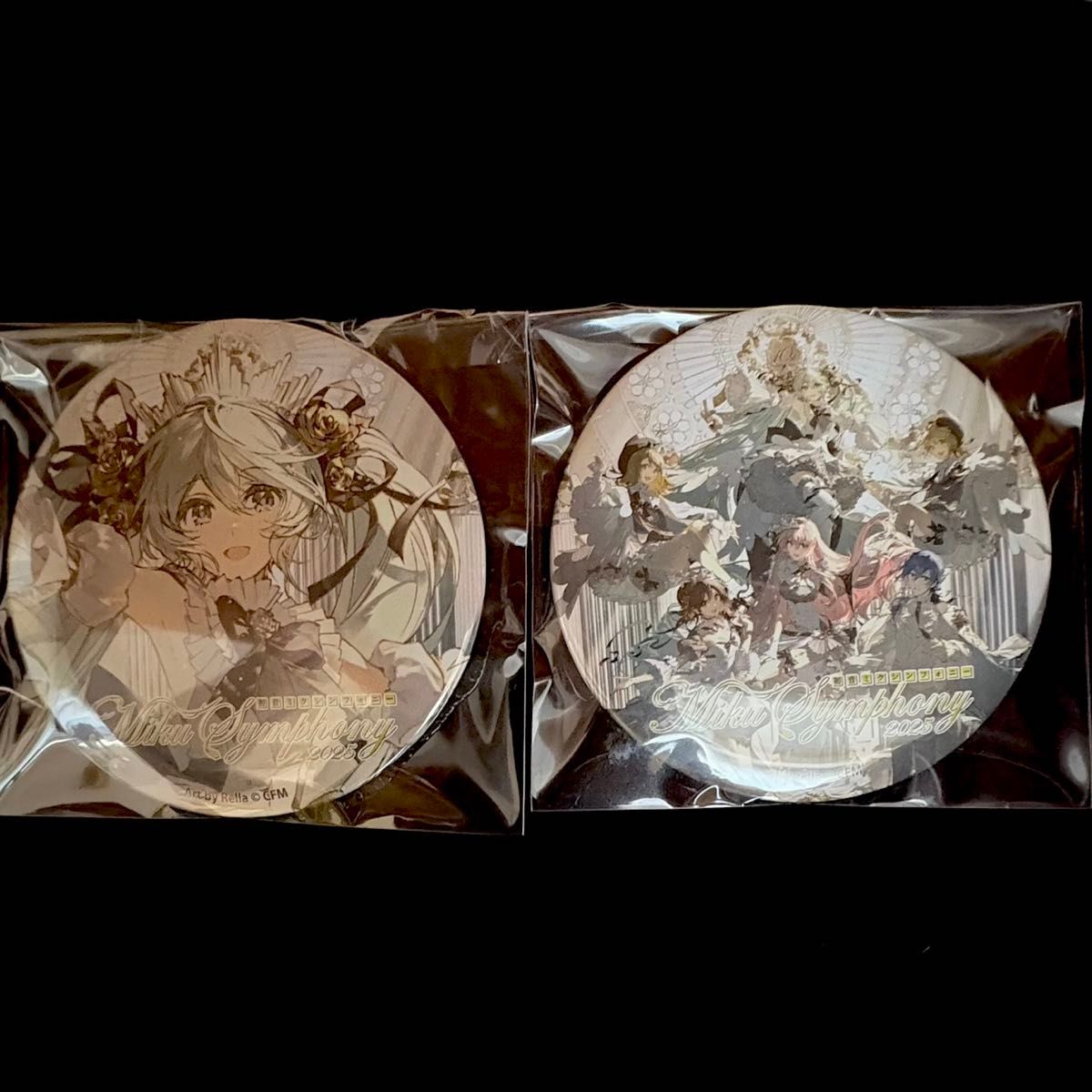 ミクシンフォニー 2019 ライブCD Rella 缶バッジ付属 初音ミク シンフォニー 2025 缶バッジ マジカルミライ マジミラ