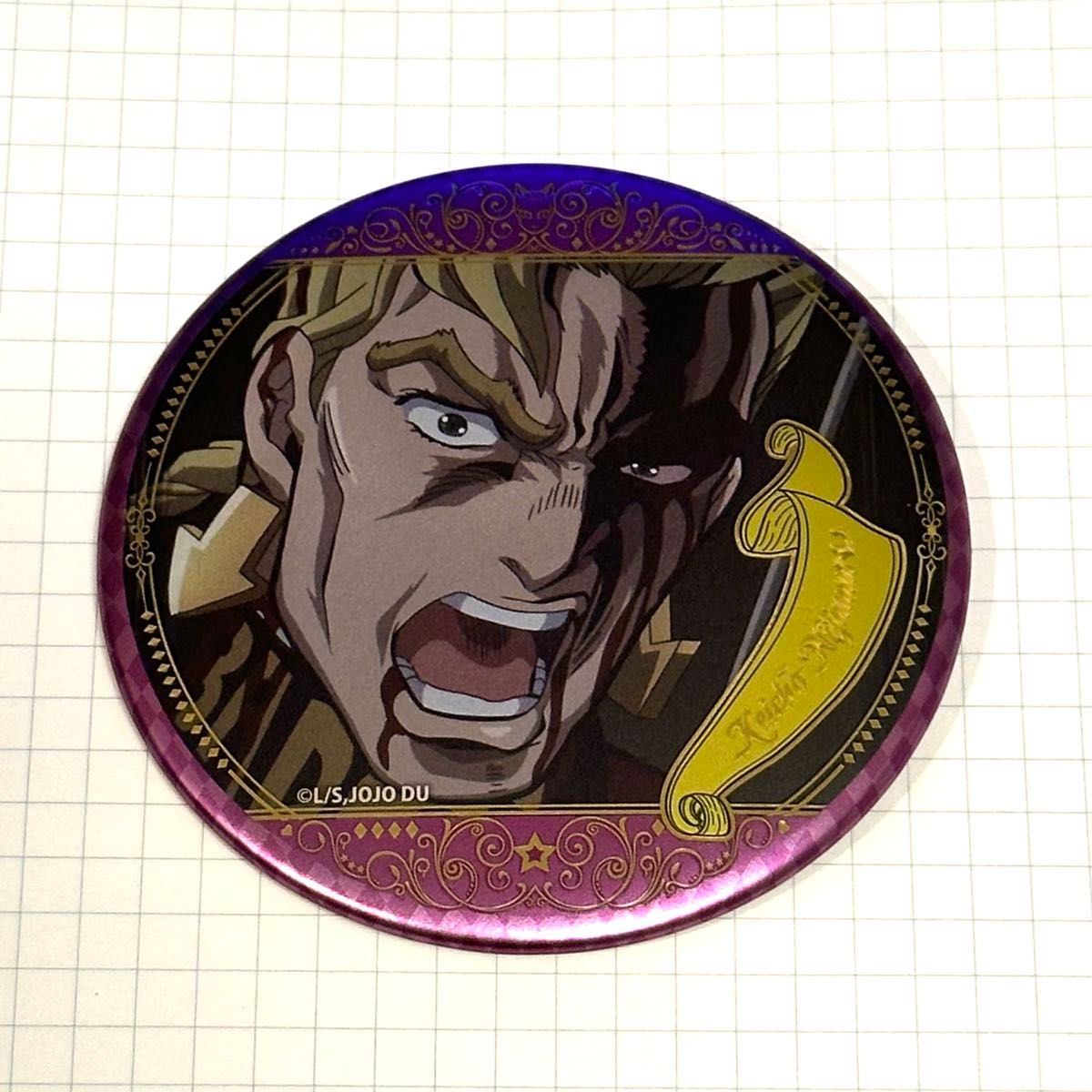 最終値下げ ジョジョ 10周年記念展 場面写缶バッジ ナランチャ ジョジョの奇妙な冒険 アニメ10周年記念展 場面写缶バッジ