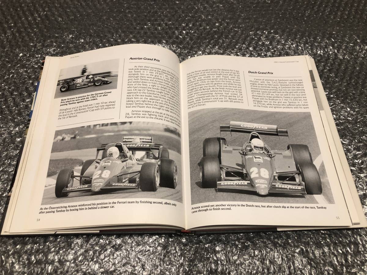 最終値下げ Yahoo!オークション ターボ時代【写真集 F1 フェラーリ 洋書 - F1