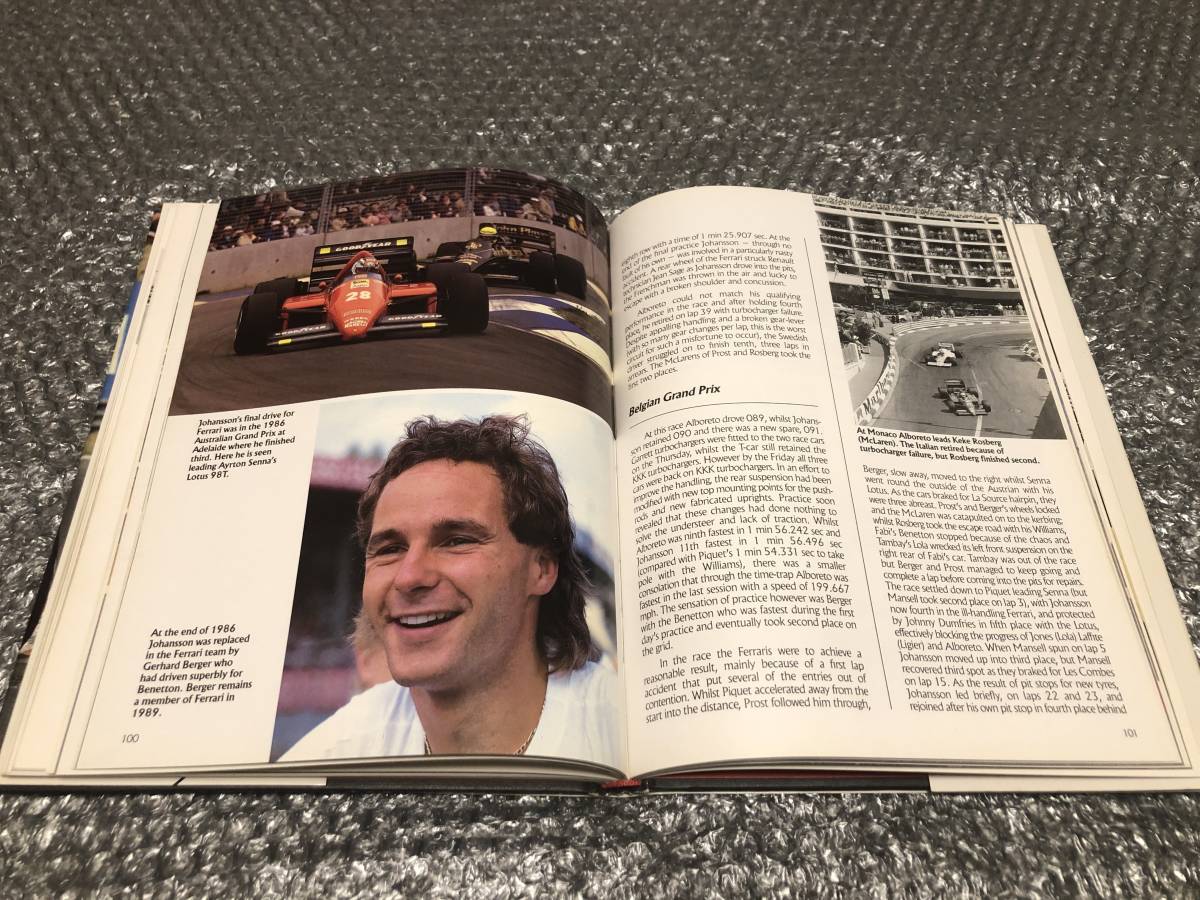 洋書★フェラーリ F1 ターボ時代【写真集】1981－1988年★130点の写真を収録★希少なコンセプト★送料無料_画像7