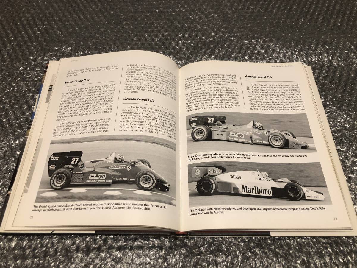 洋書★フェラーリ F1 ターボ時代【写真集】1981－1988年★130点の写真を収録★希少なコンセプト★送料無料_画像4