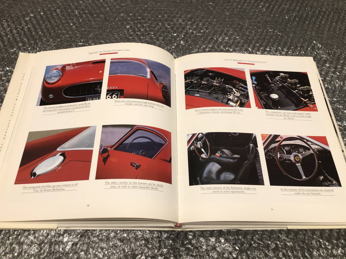  иностранная книга * Ferrari 250 серии [ фотоальбом ]1953-1966 год *250GTO 250GT belrinetta и т.п. мир .. известная машина 15 марка машины . размещение ** очень редкий первая версия книга@* роскошный книга